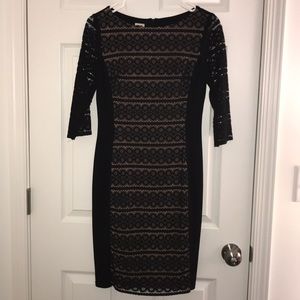 LBD with crochet detail
